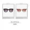 Square Facade Acetate Unisex Sunglasses